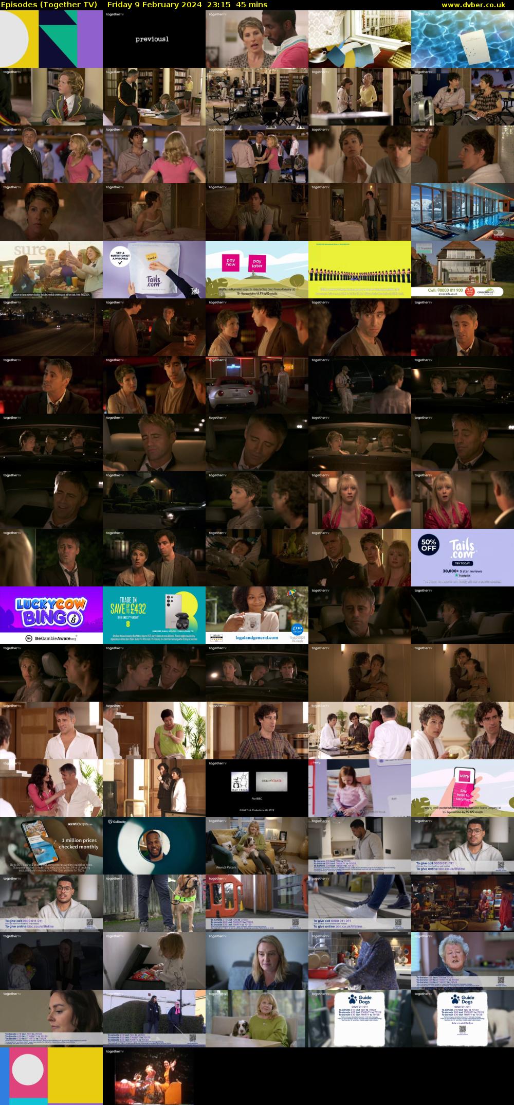 Episodes (Together TV) Friday 9 February 2024 23:15 - 00:00