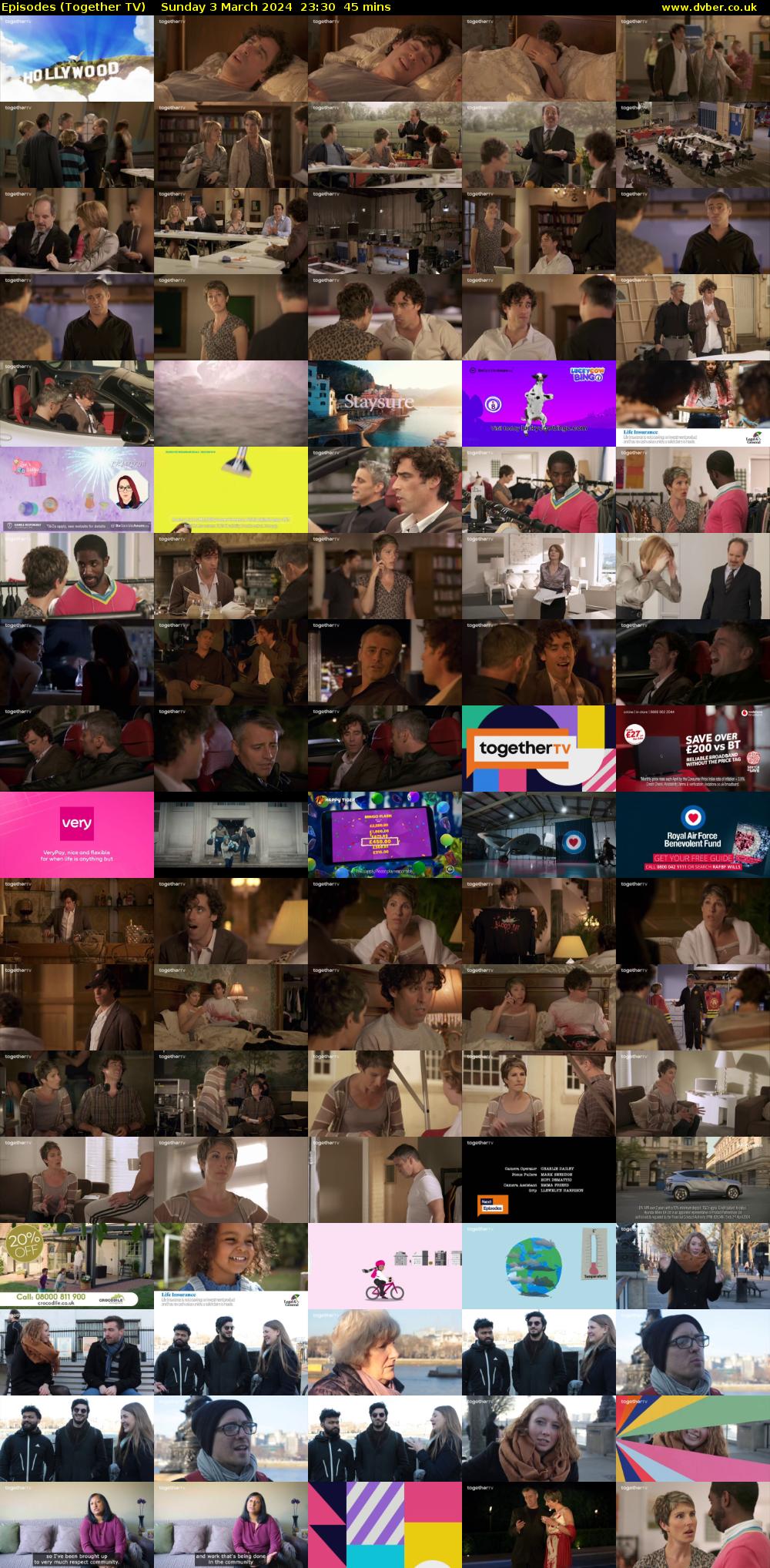 Episodes (Together TV) Sunday 3 March 2024 23:30 - 00:15