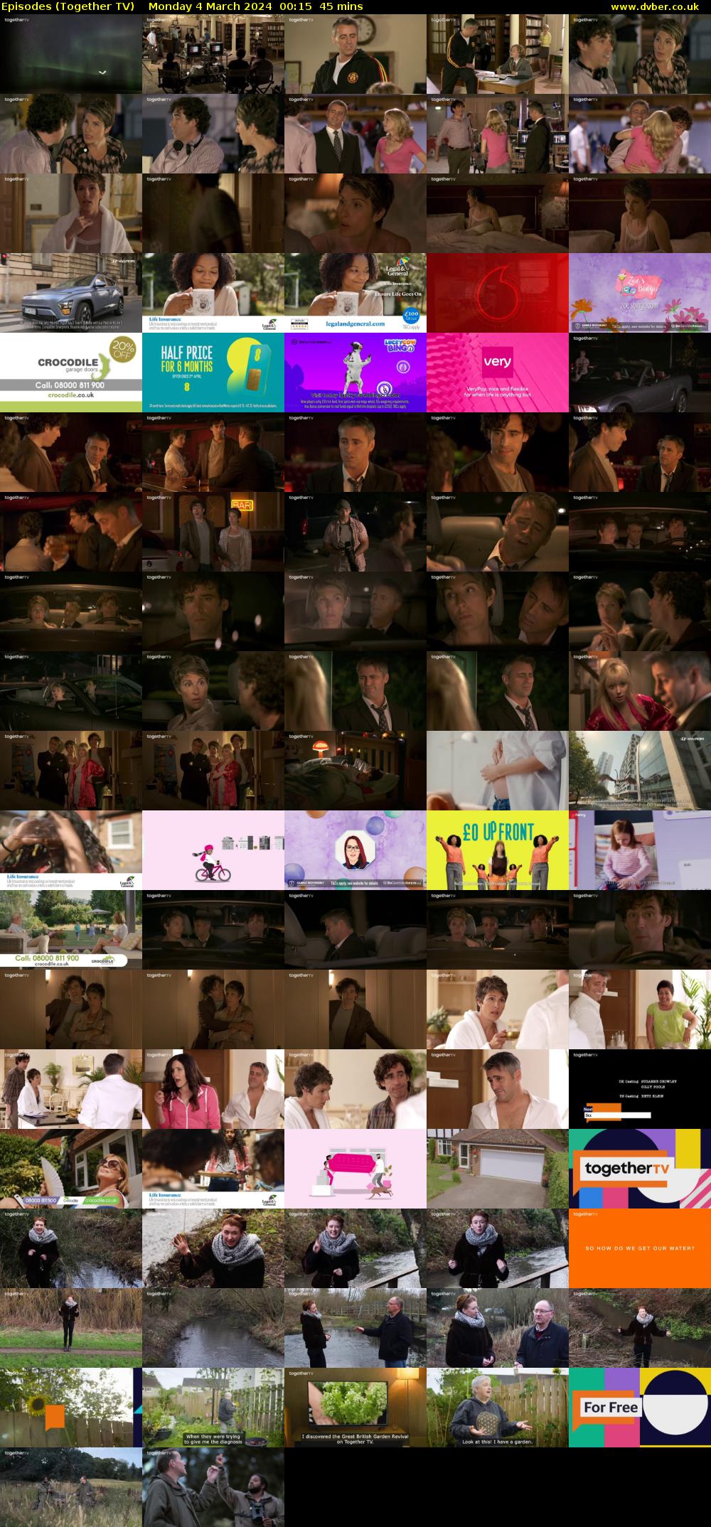 Episodes (Together TV) Monday 4 March 2024 00:15 - 01:00