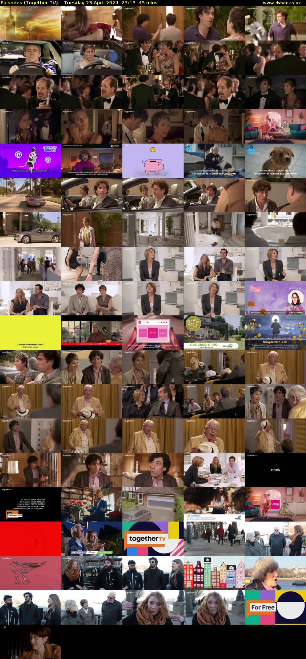 Episodes (Together TV) Tuesday 23 April 2024 23:15 - 00:00