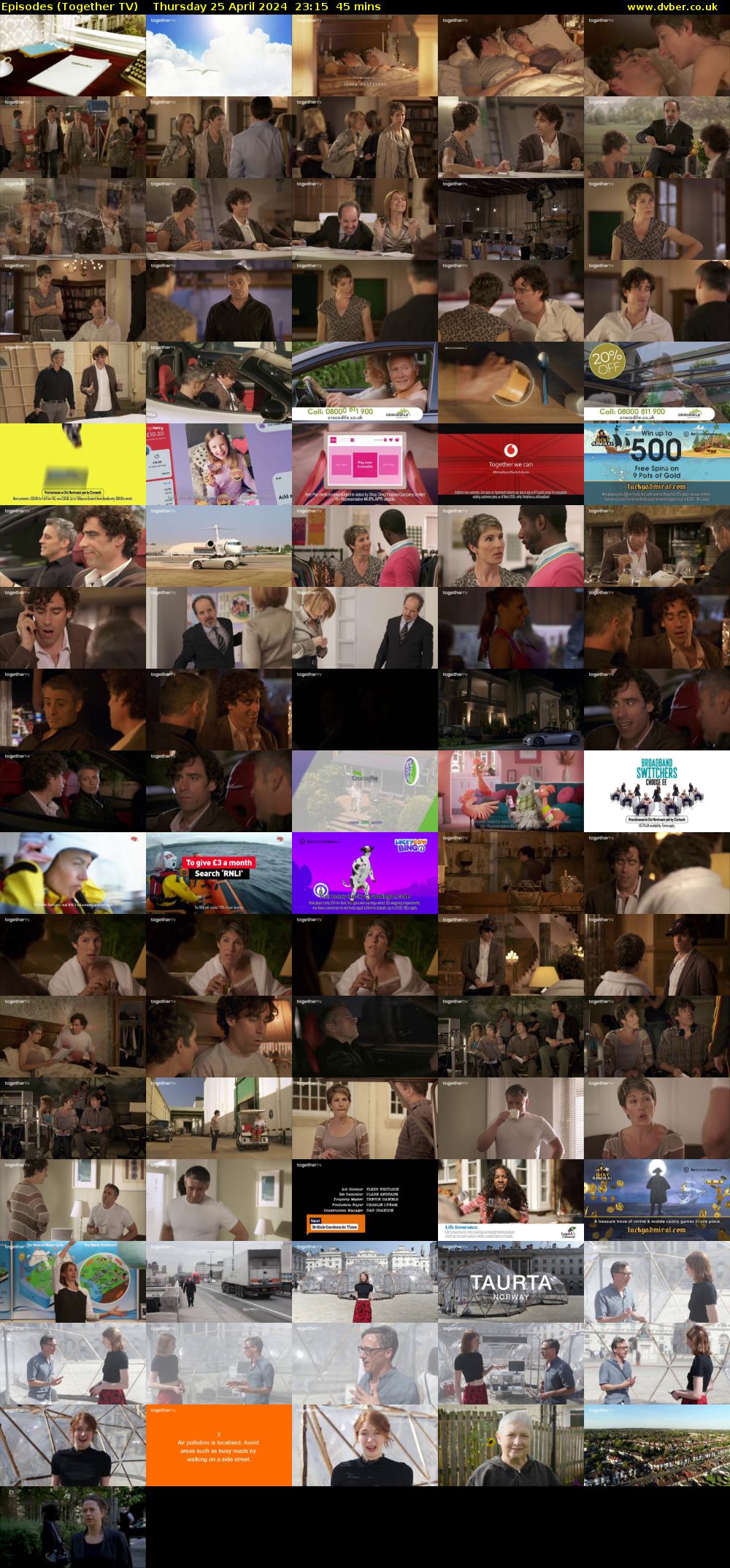 Episodes (Together TV) Thursday 25 April 2024 23:15 - 00:00