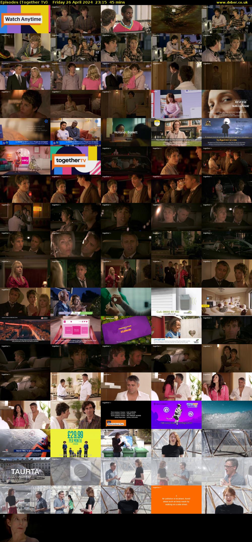 Episodes (Together TV) Friday 26 April 2024 23:15 - 00:00