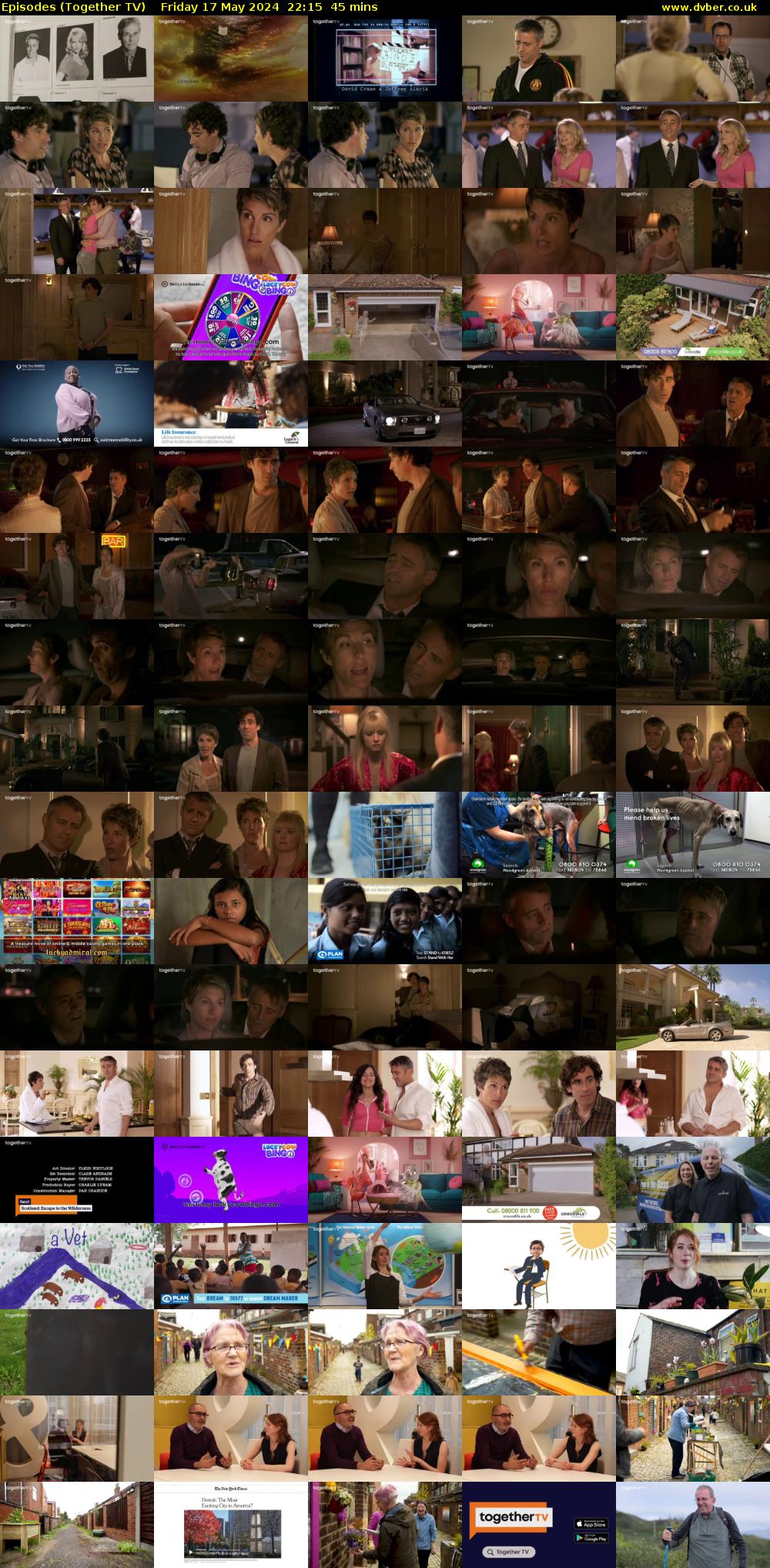 Episodes (Together TV) Friday 17 May 2024 22:15 - 23:00