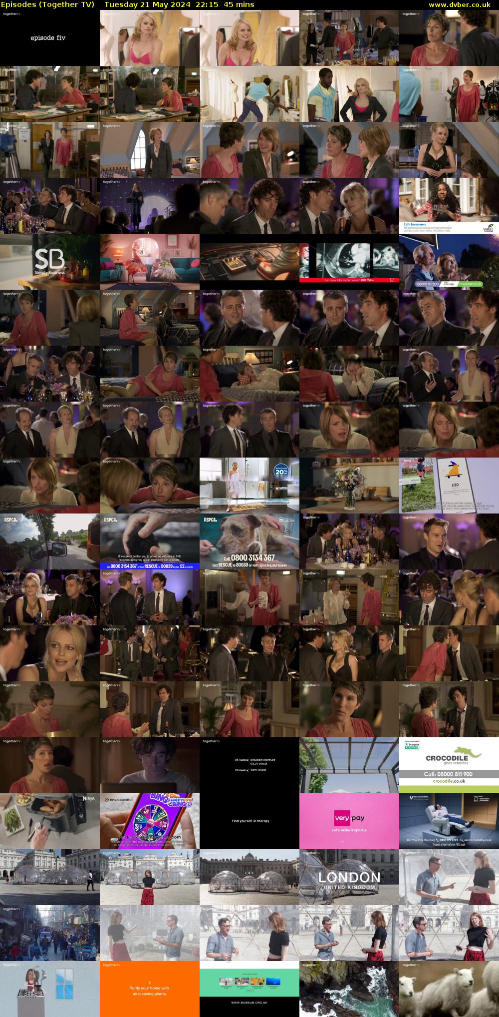 Episodes (Together TV) Tuesday 21 May 2024 22:15 - 23:00
