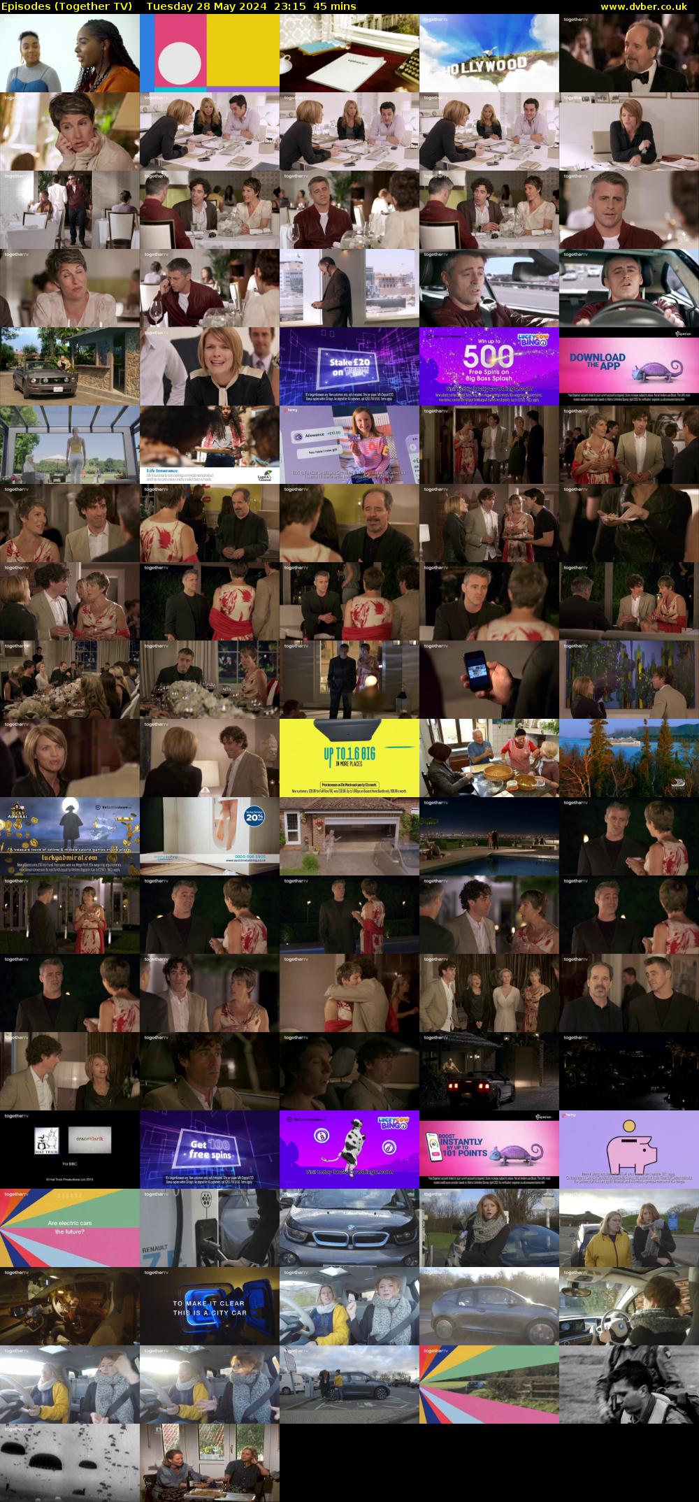 Episodes (Together TV) Tuesday 28 May 2024 23:15 - 00:00