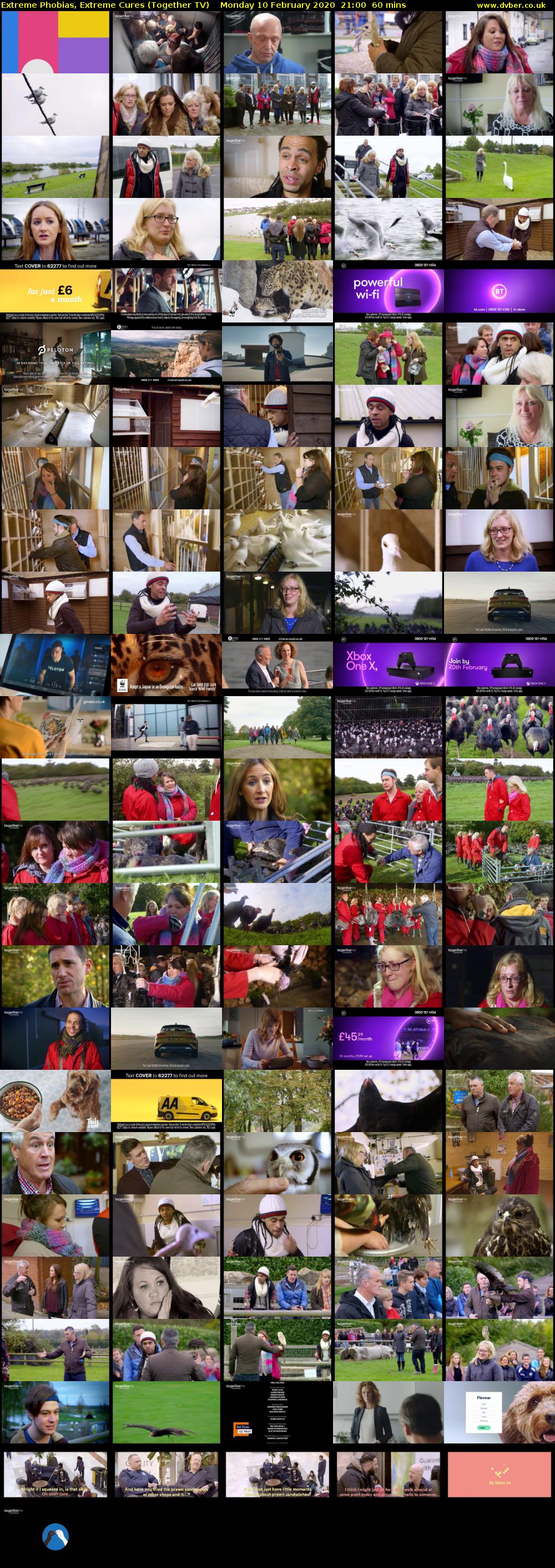 Extreme Phobias, Extreme Cures (Together TV) Monday 10 February 2020 21:00 - 22:00