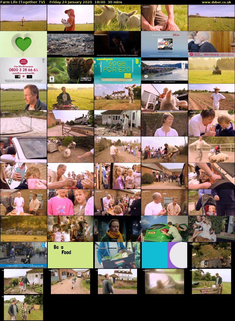 Farm Life (Together TV) Friday 24 January 2020 18:00 - 18:30