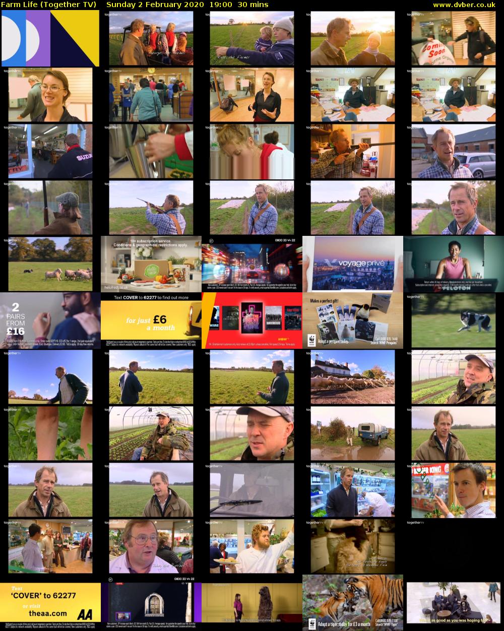 Farm Life (Together TV) Sunday 2 February 2020 19:00 - 19:30