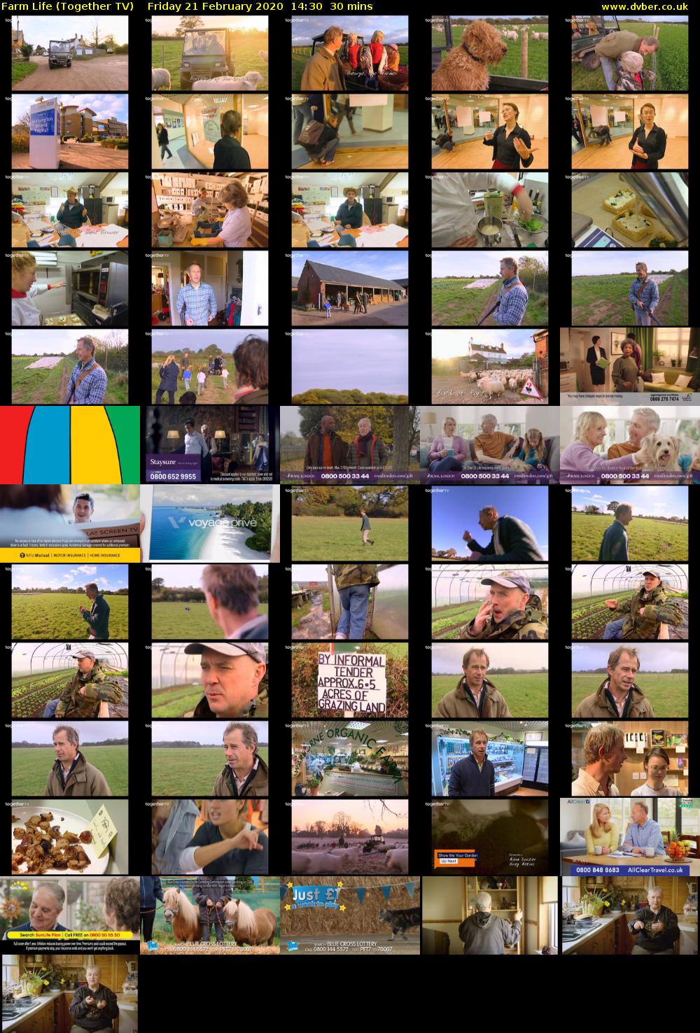 Farm Life (Together TV) Friday 21 February 2020 14:30 - 15:00