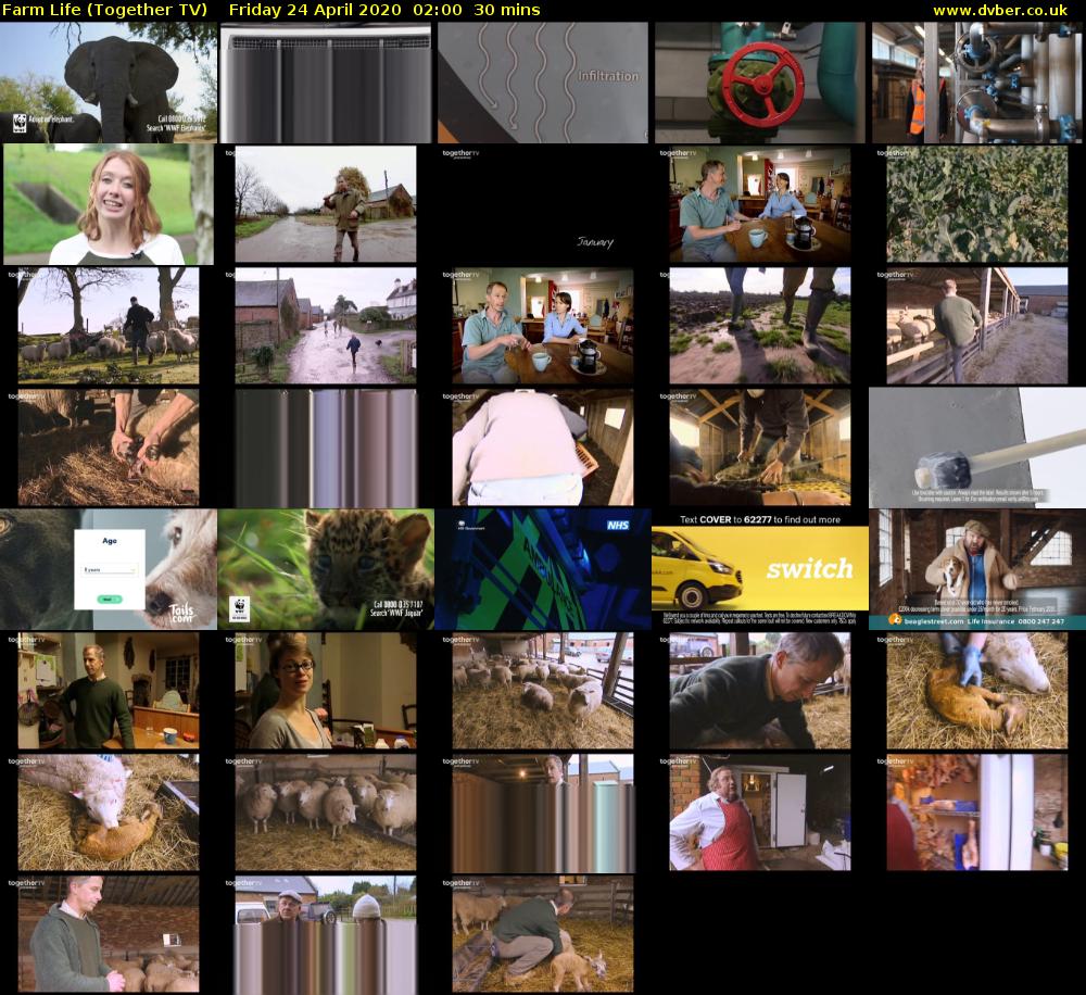 Farm Life (Together TV) Friday 24 April 2020 02:00 - 02:30