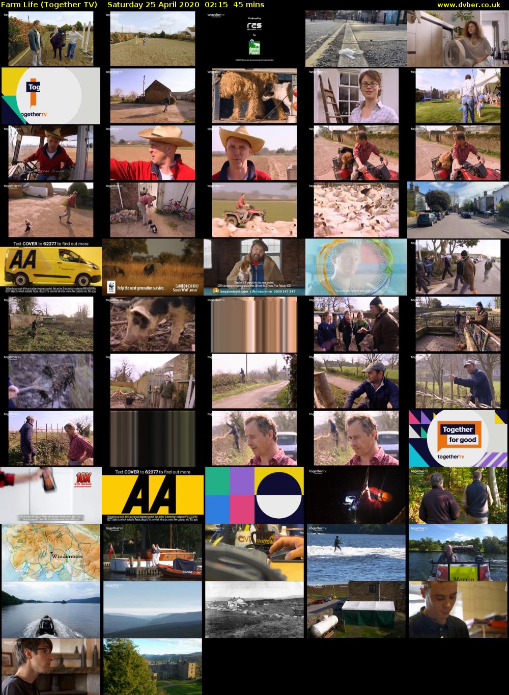 Farm Life (Together TV) Saturday 25 April 2020 02:15 - 03:00