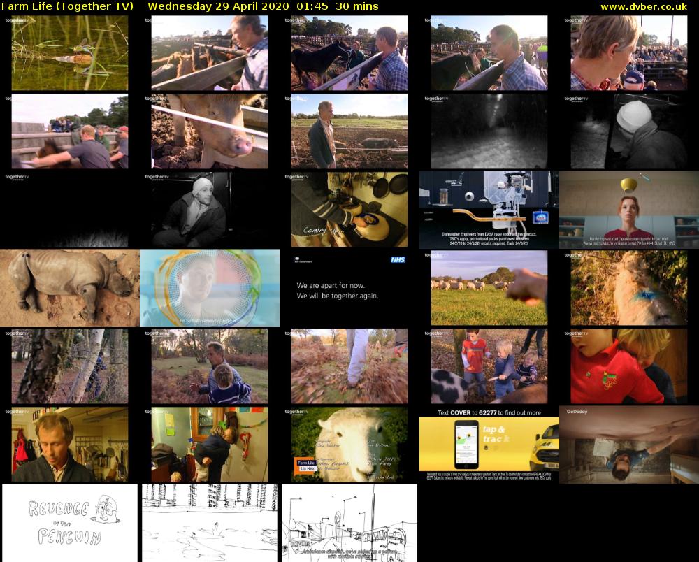 Farm Life (Together TV) Wednesday 29 April 2020 01:45 - 02:15