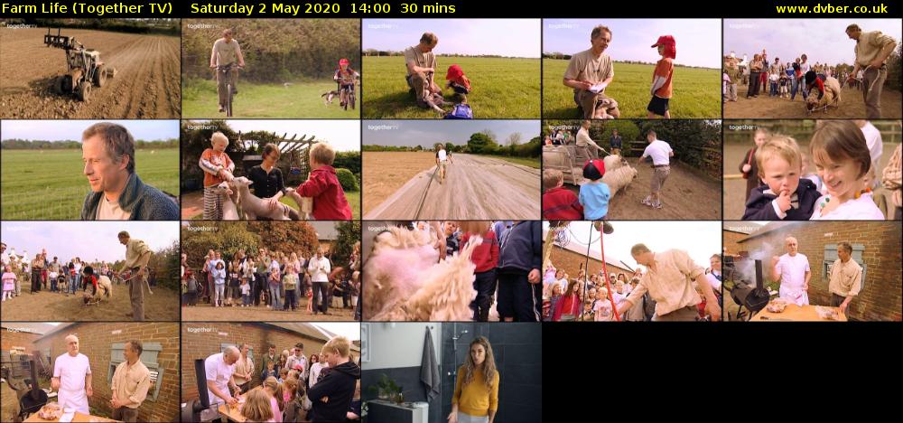 Farm Life (Together TV) Saturday 2 May 2020 14:00 - 14:30