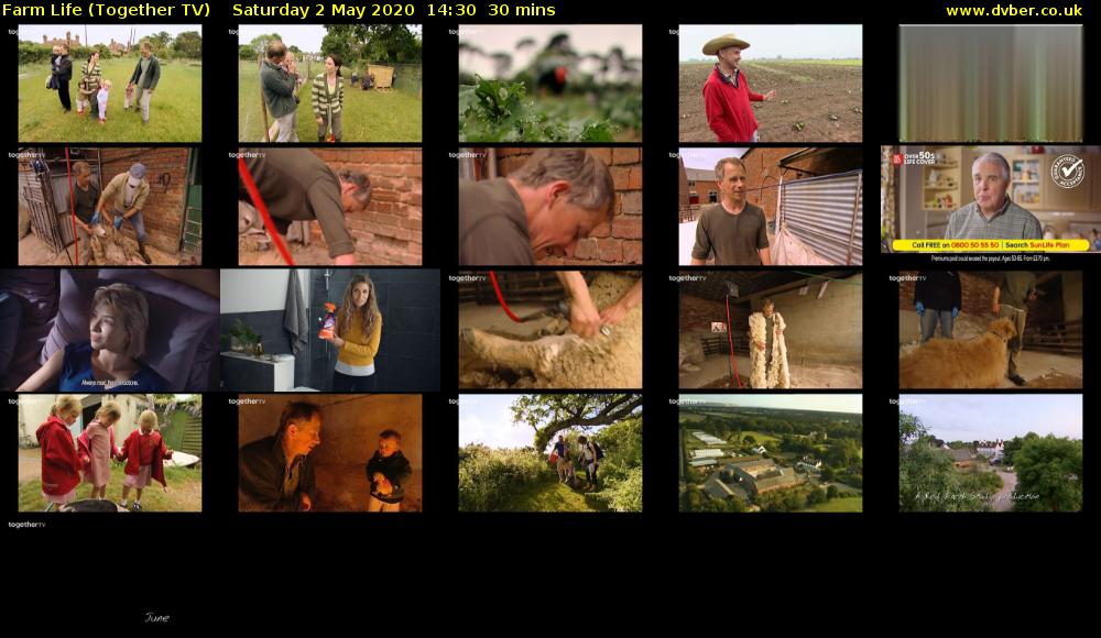 Farm Life (Together TV) Saturday 2 May 2020 14:30 - 15:00