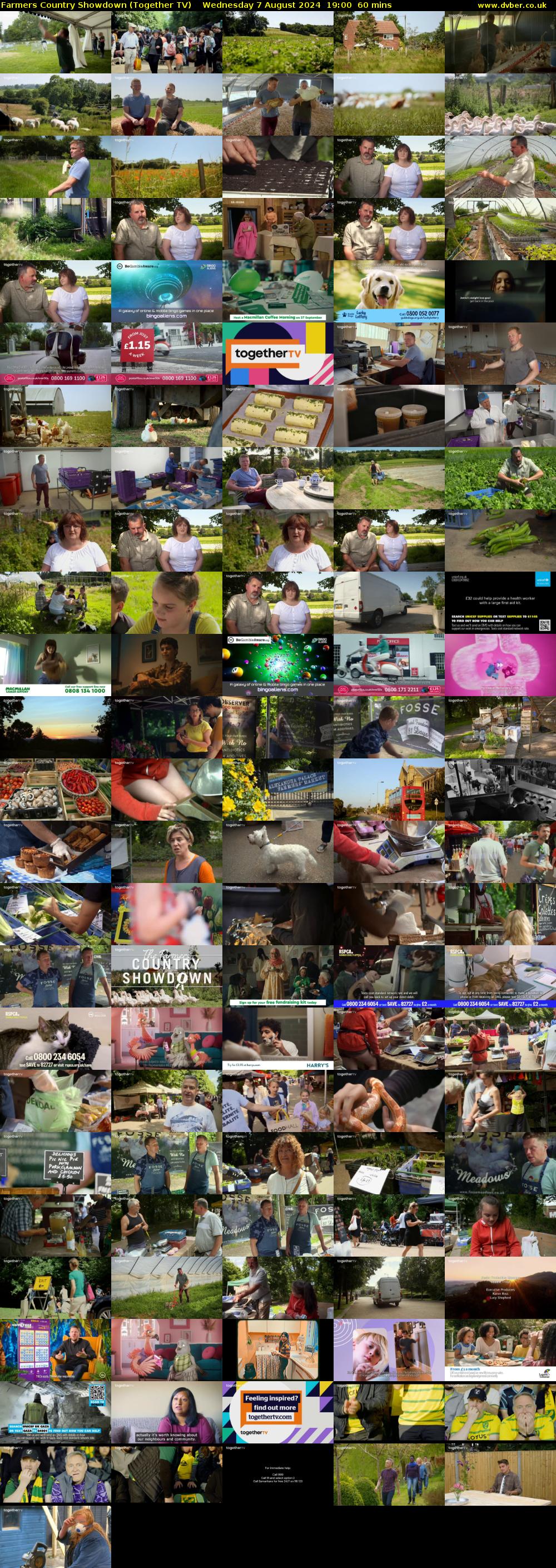 Farmers Country Showdown (Together TV) Wednesday 7 August 2024 19:00 - 20:00