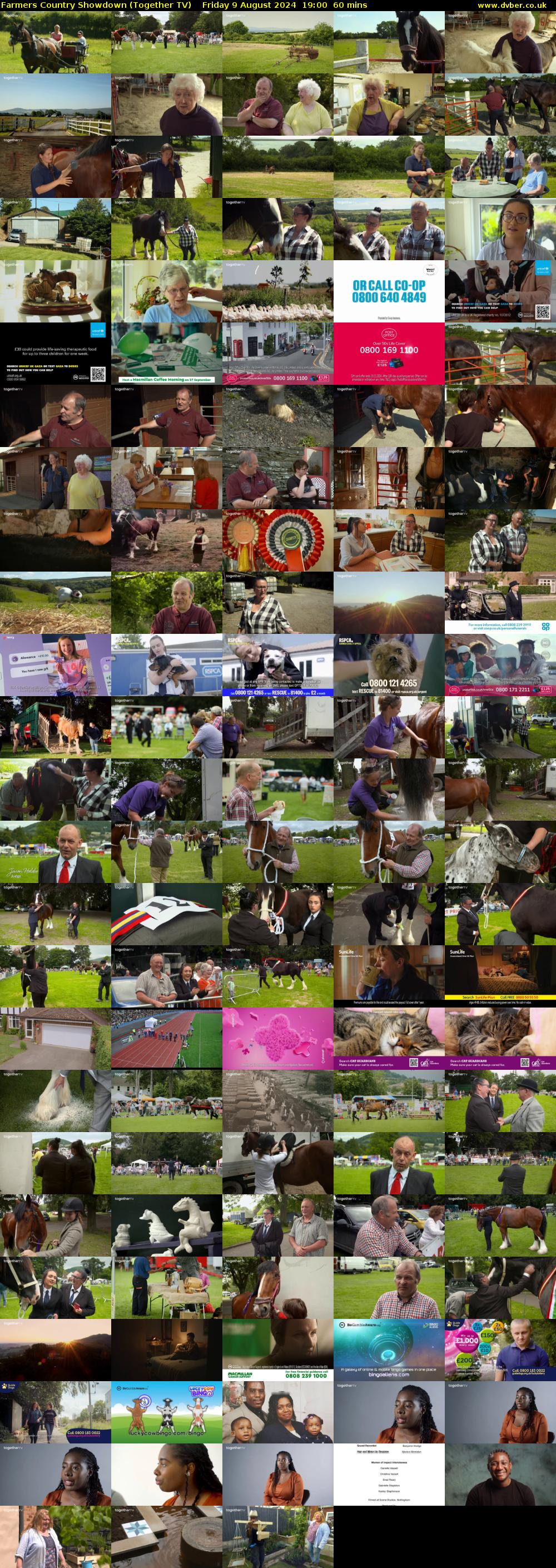Farmers Country Showdown (Together TV) Friday 9 August 2024 19:00 - 20:00