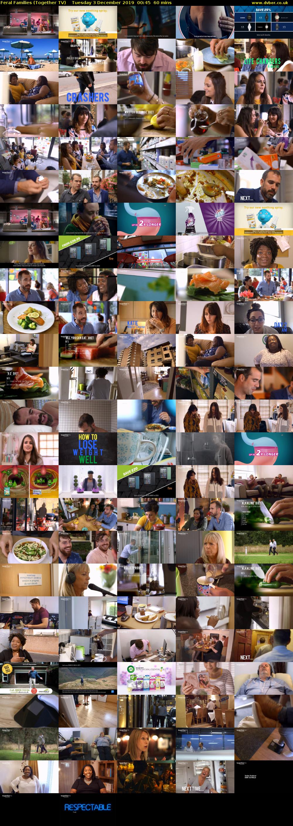 Feral Families (Together TV) Tuesday 3 December 2019 00:45 - 01:45