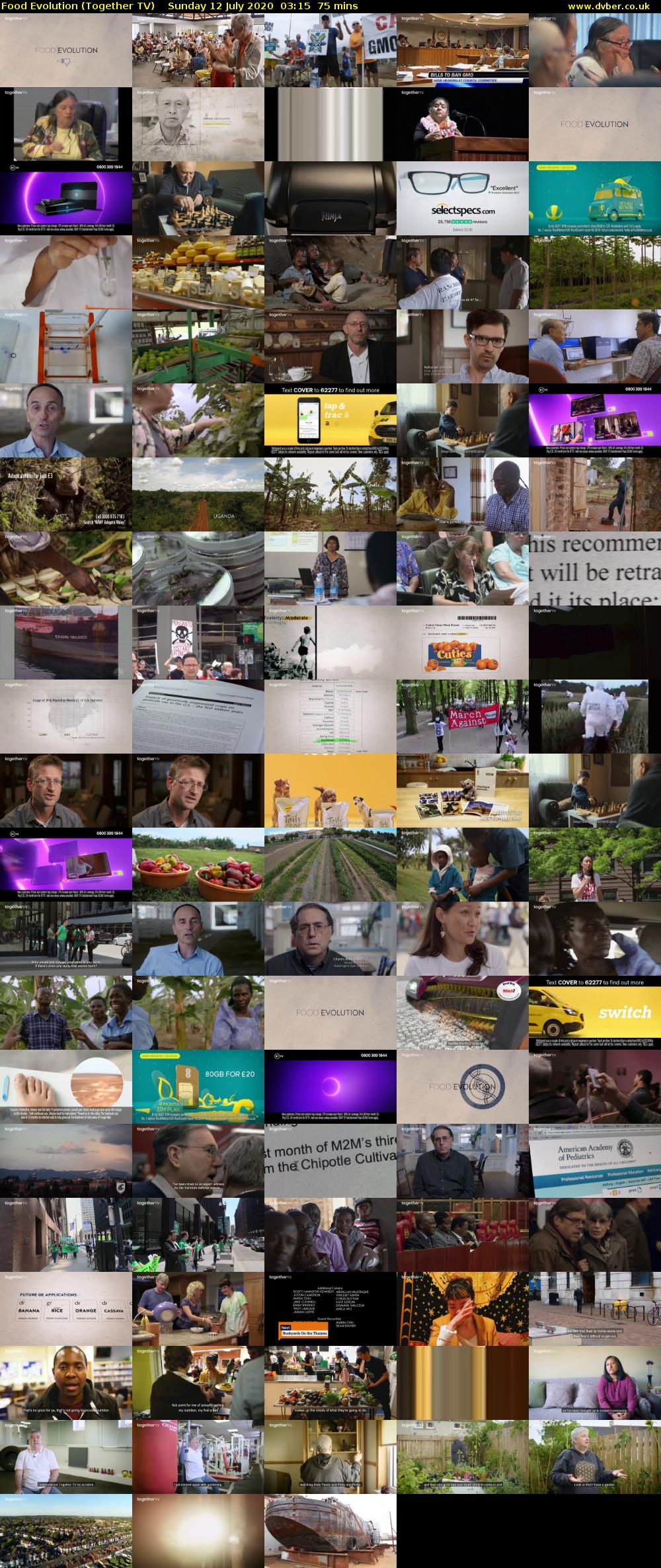 Food Evolution (Together TV) Sunday 12 July 2020 03:15 - 04:30