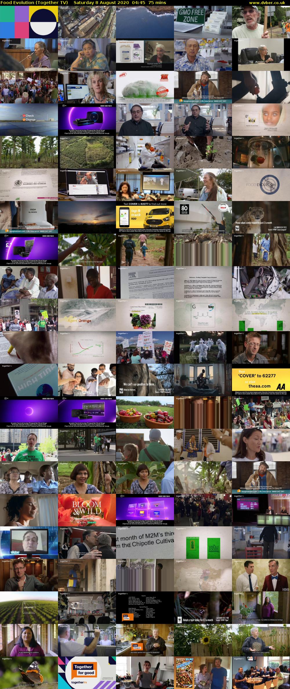 Food Evolution (Together TV) Saturday 8 August 2020 04:45 - 06:00