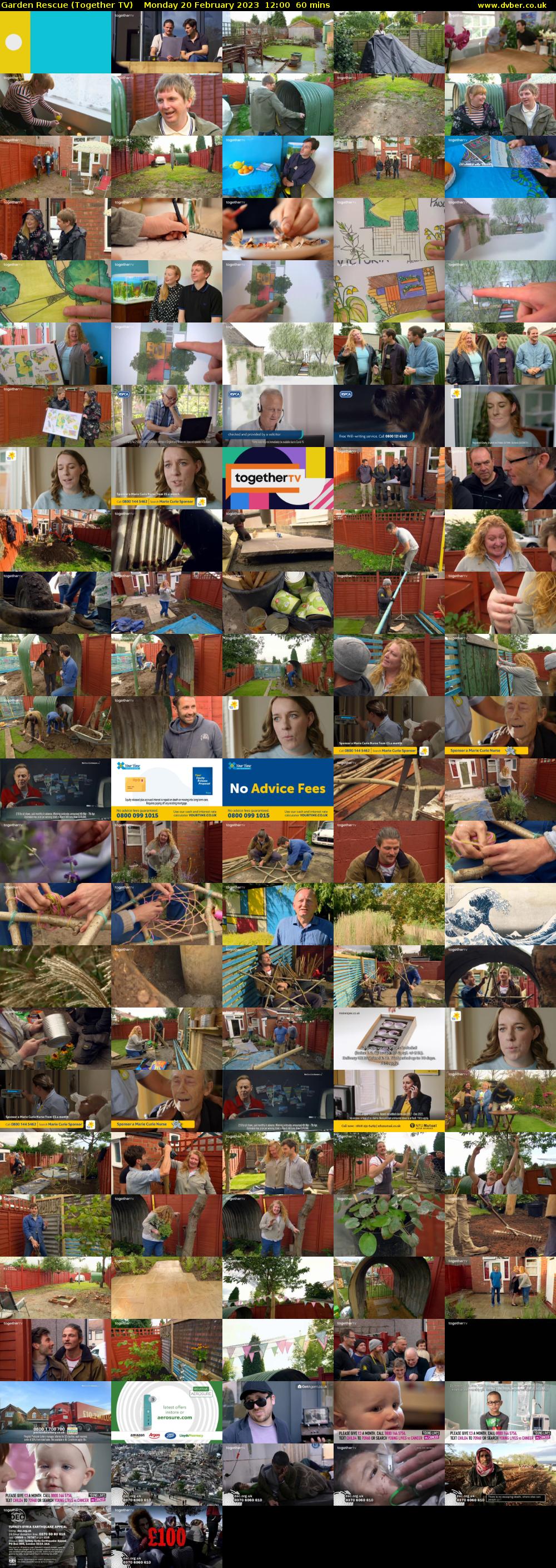 Garden Rescue (Together TV) Monday 20 February 2023 12:00 - 13:00