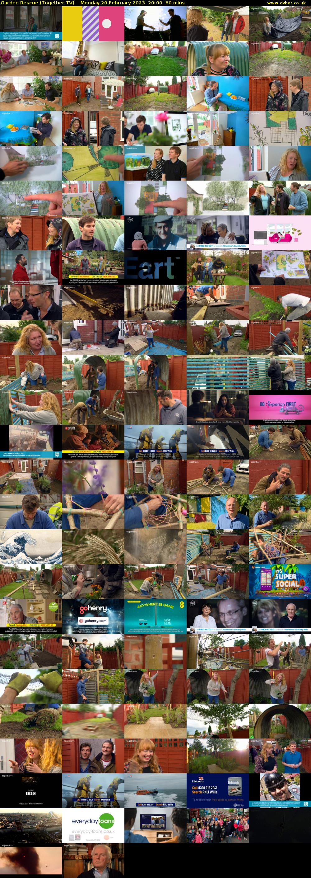 Garden Rescue (Together TV) Monday 20 February 2023 20:00 - 21:00