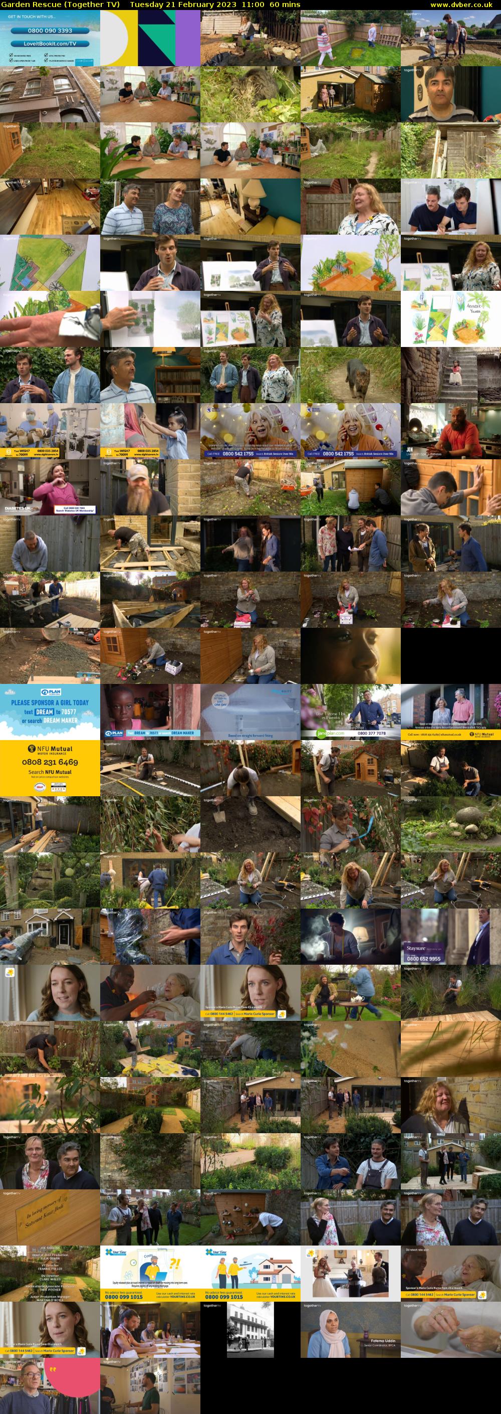 Garden Rescue (Together TV) Tuesday 21 February 2023 11:00 - 12:00