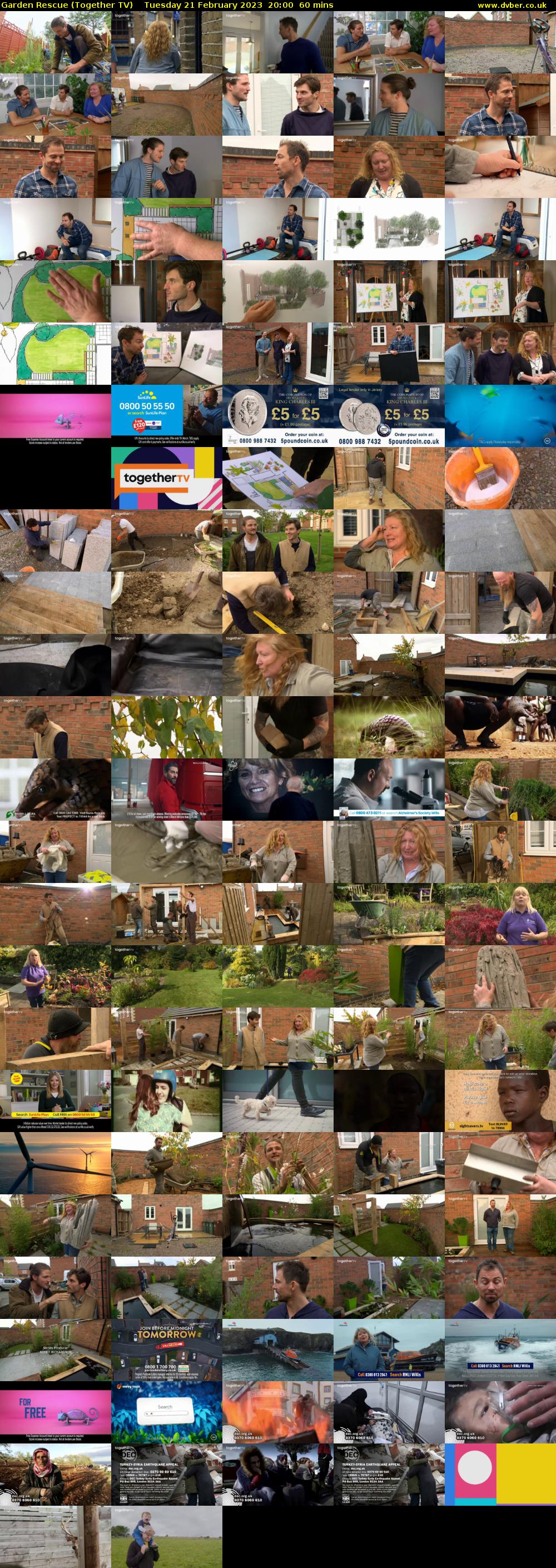 Garden Rescue (Together TV) Tuesday 21 February 2023 20:00 - 21:00