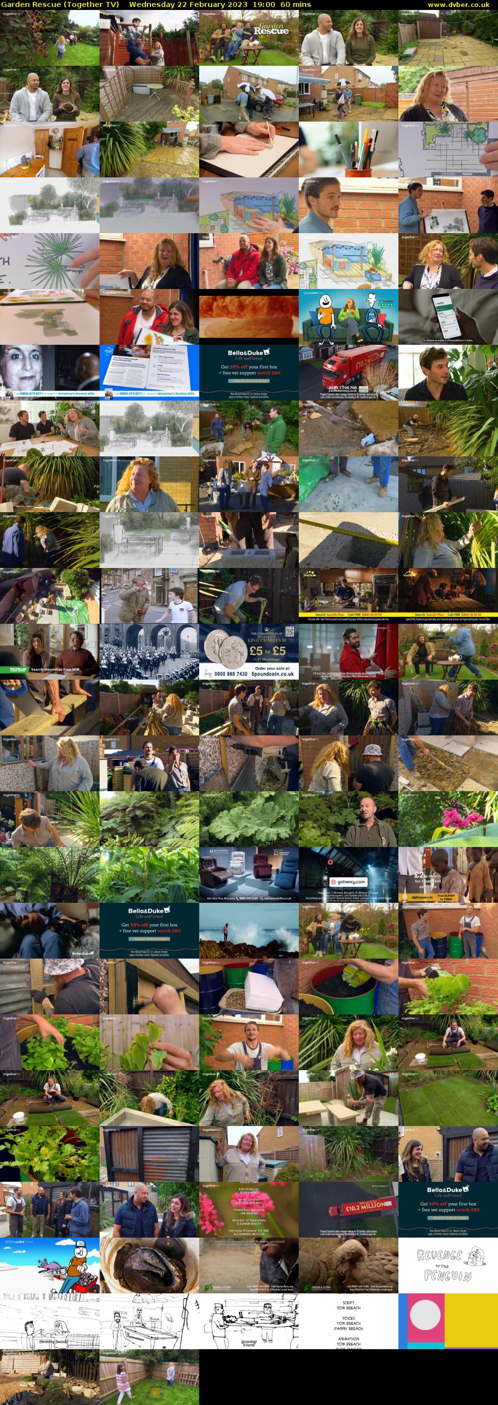 Garden Rescue (Together TV) Wednesday 22 February 2023 19:00 - 20:00