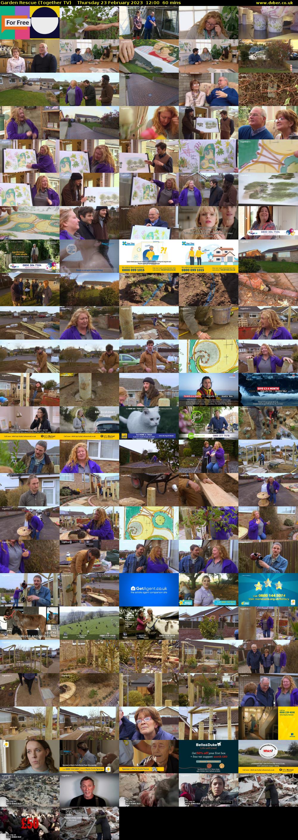 Garden Rescue (Together TV) Thursday 23 February 2023 12:00 - 13:00