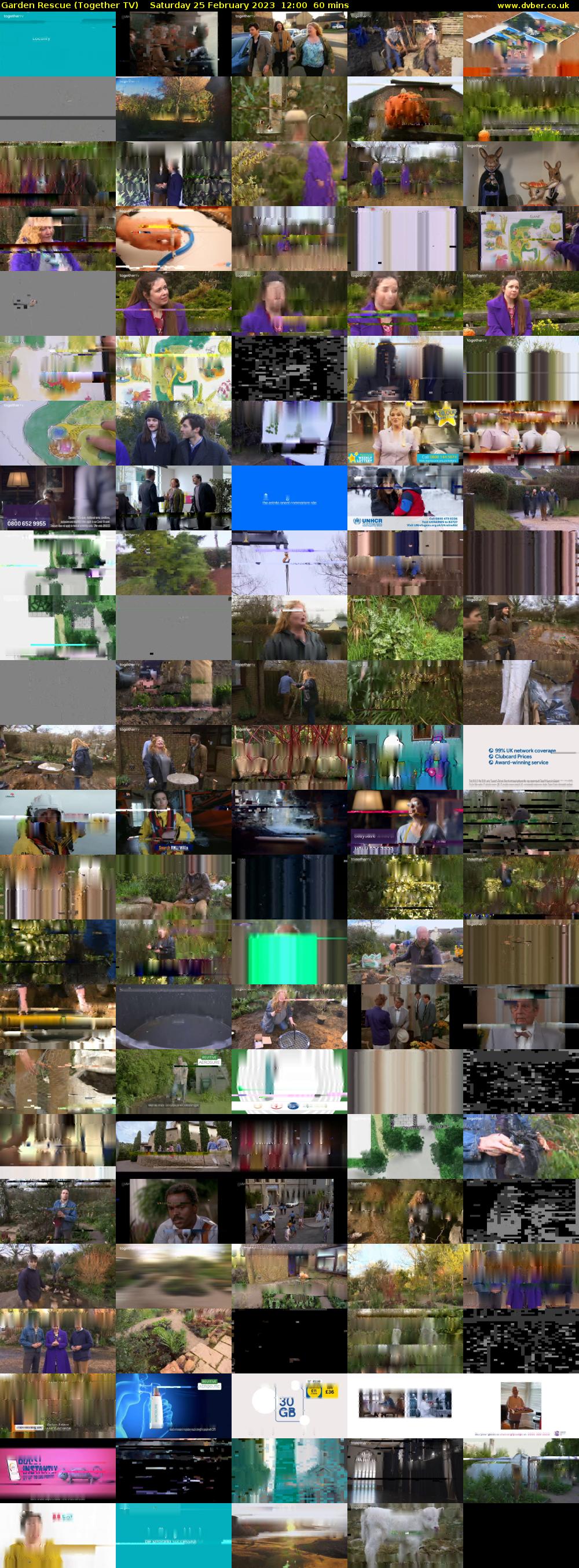 Garden Rescue (Together TV) Saturday 25 February 2023 12:00 - 13:00