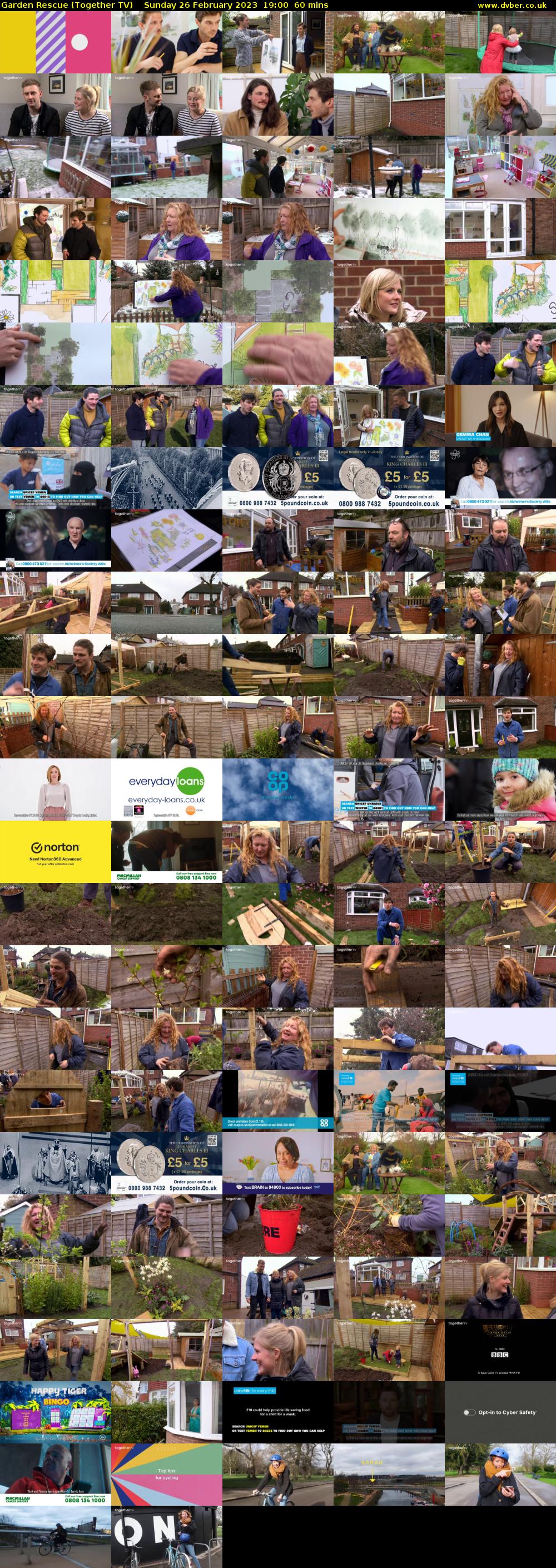 Garden Rescue (Together TV) Sunday 26 February 2023 19:00 - 20:00