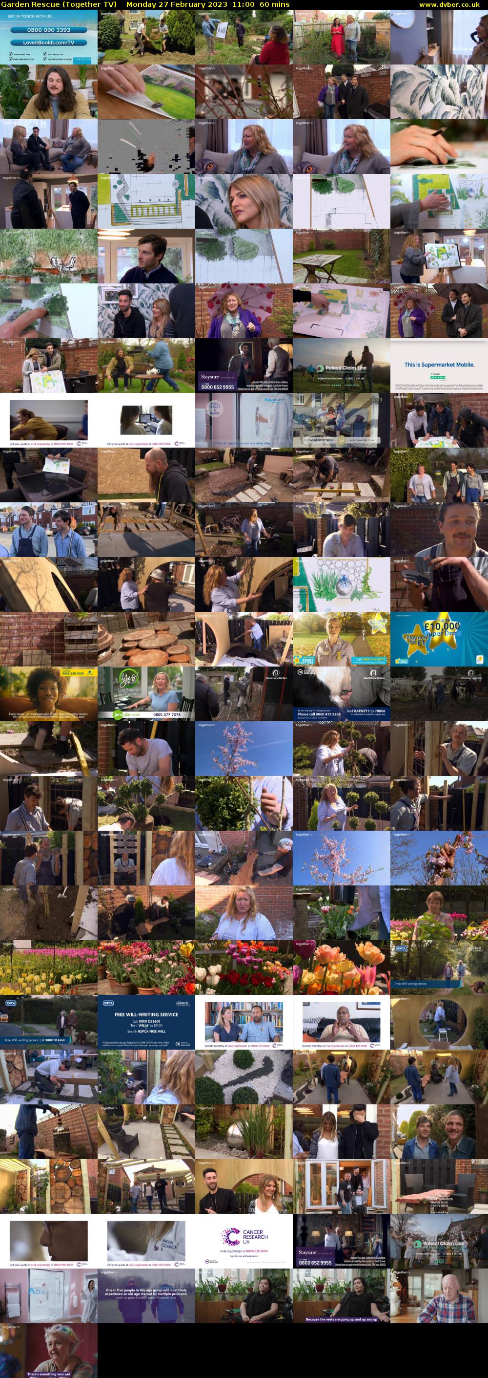 Garden Rescue (Together TV) Monday 27 February 2023 11:00 - 12:00