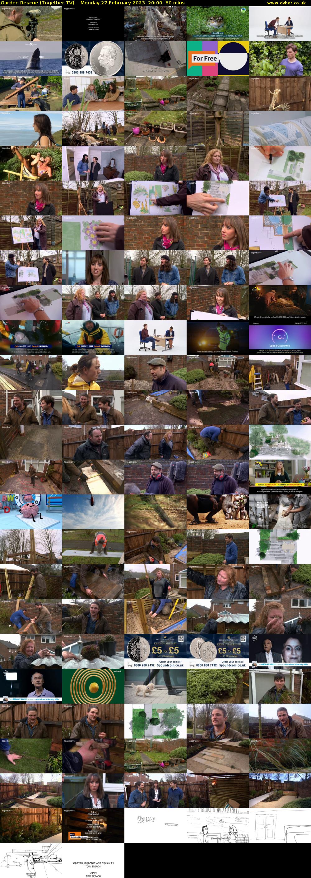 Garden Rescue (Together TV) Monday 27 February 2023 20:00 - 21:00