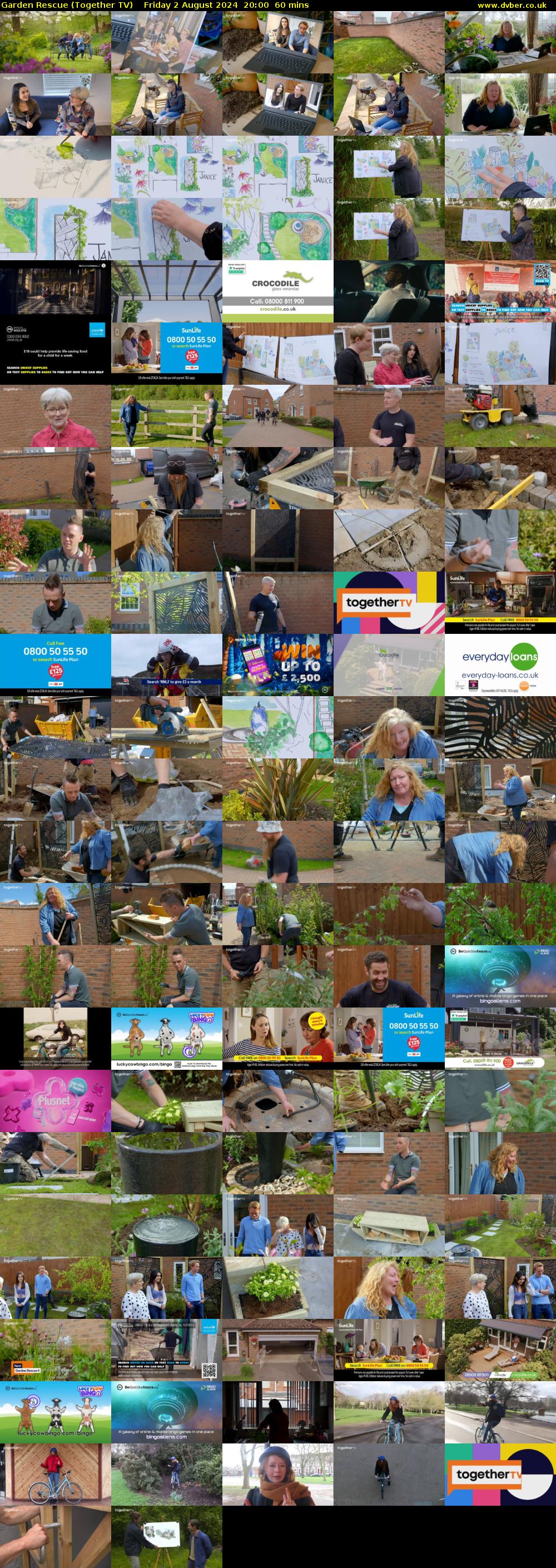 Garden Rescue (Together TV) Friday 2 August 2024 20:00 - 21:00