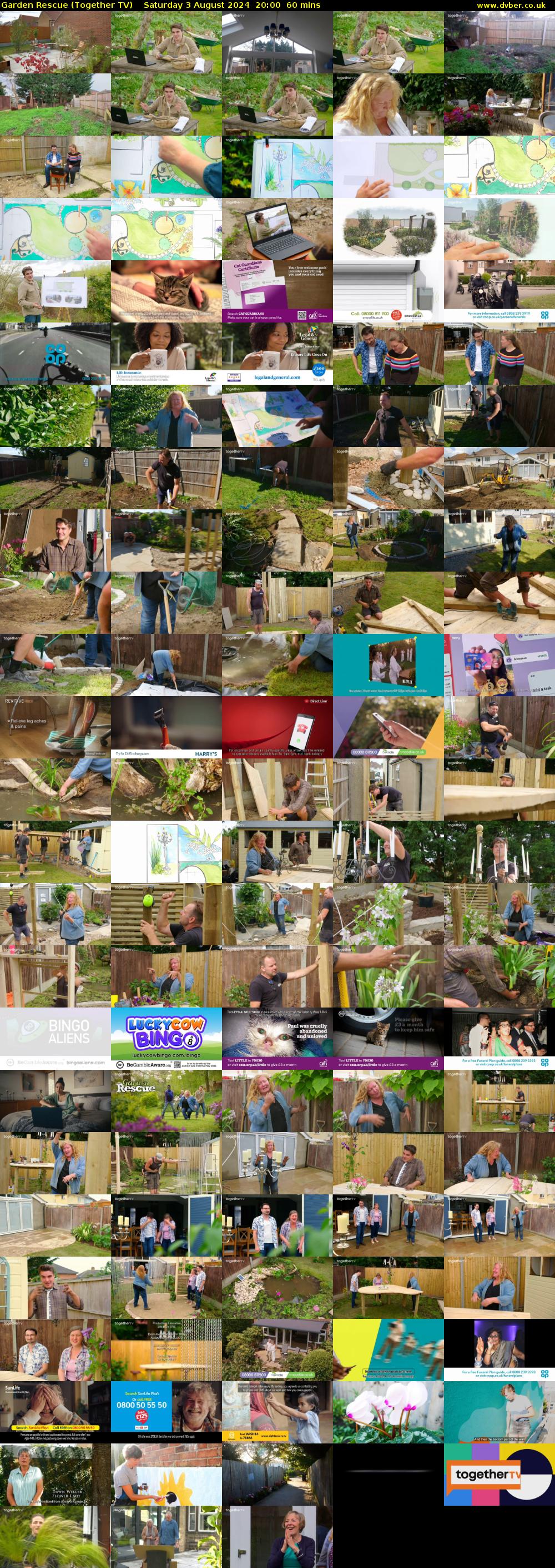 Garden Rescue (Together TV) Saturday 3 August 2024 20:00 - 21:00