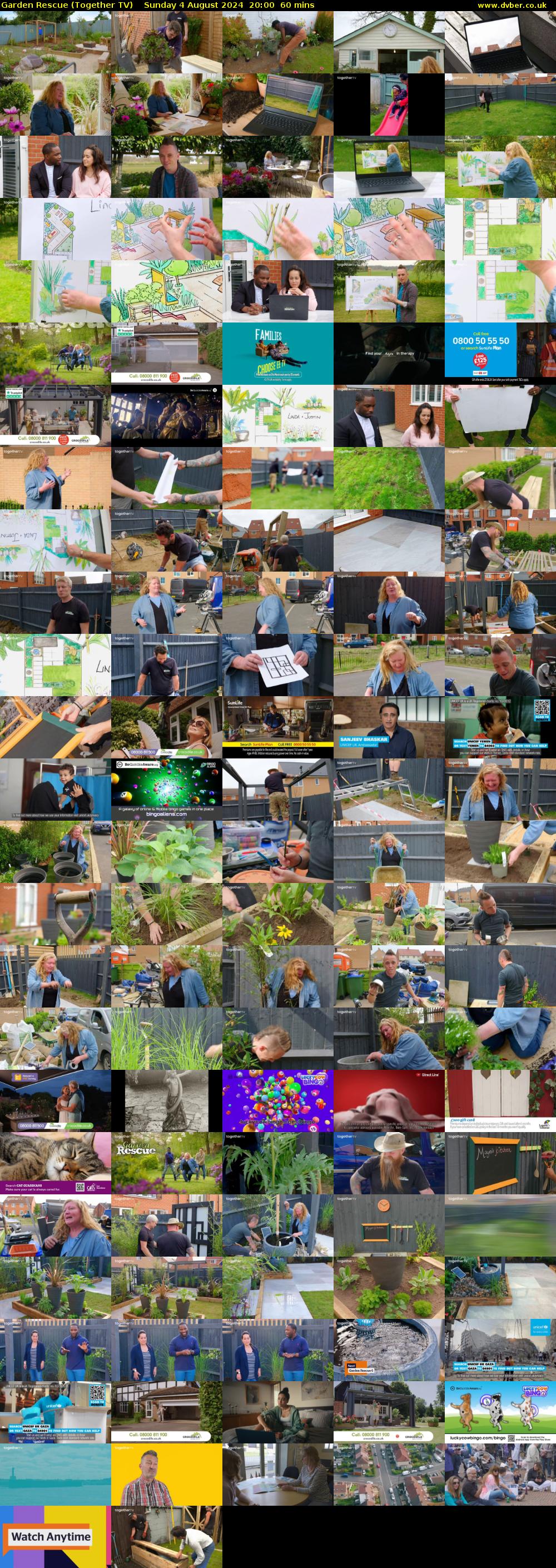 Garden Rescue (Together TV) Sunday 4 August 2024 20:00 - 21:00