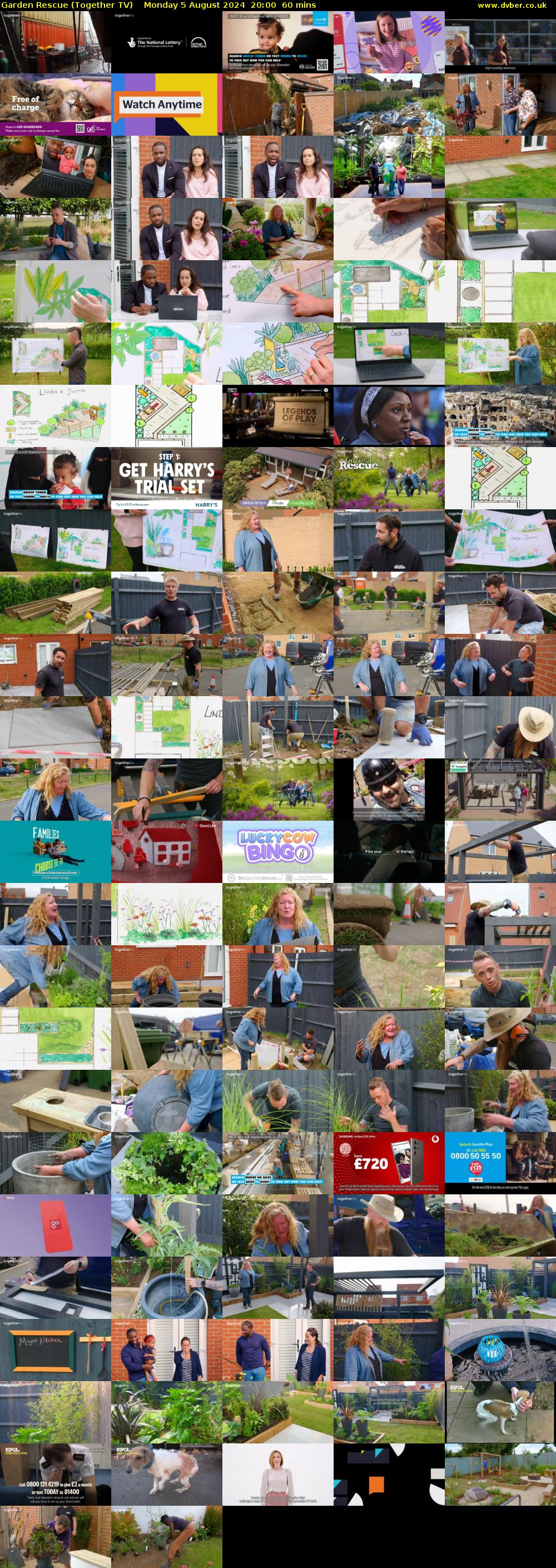 Garden Rescue (Together TV) Monday 5 August 2024 20:00 - 21:00