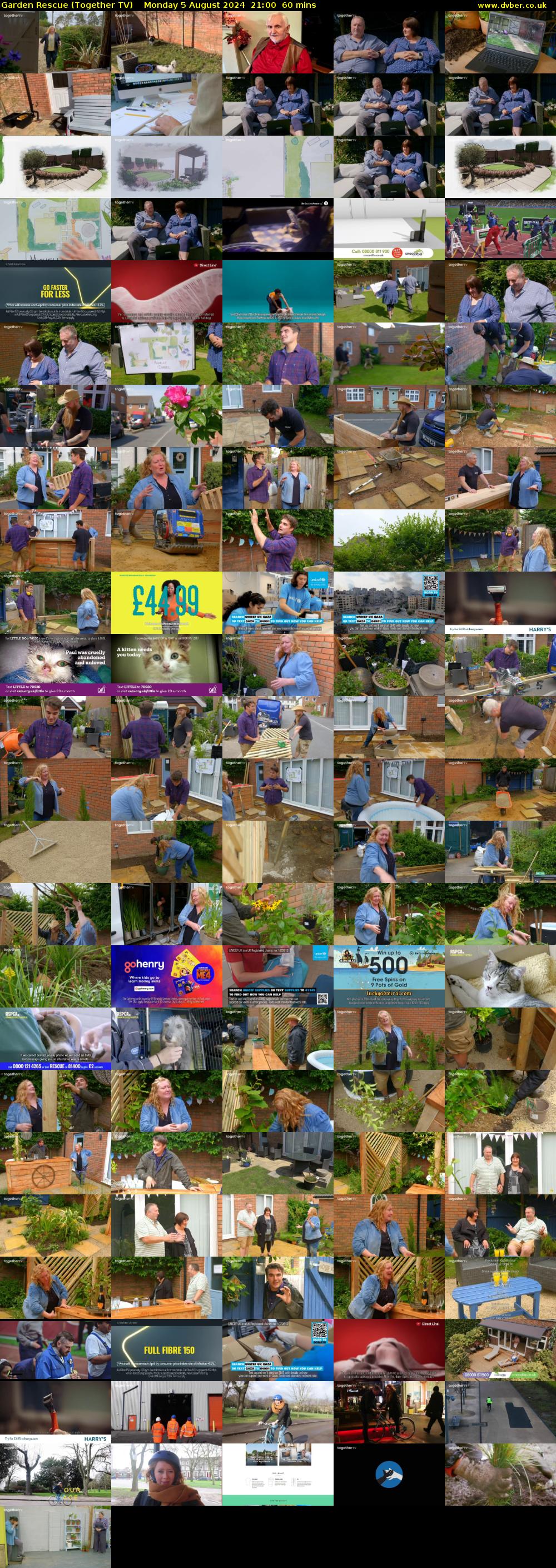 Garden Rescue (Together TV) Monday 5 August 2024 21:00 - 22:00