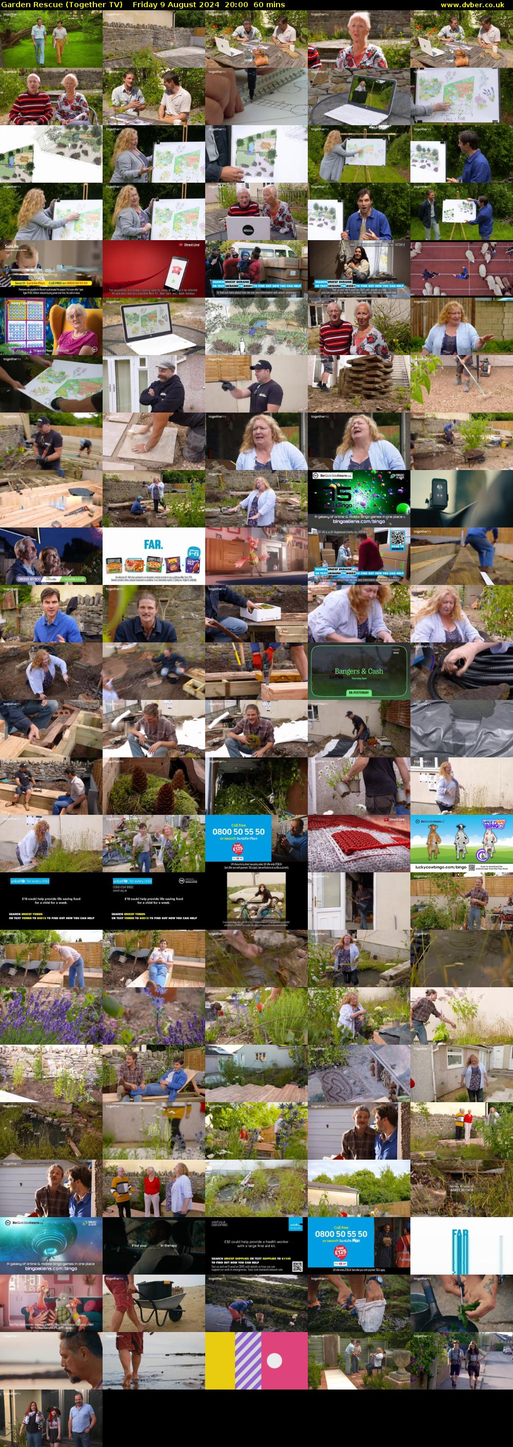 Garden Rescue (Together TV) Friday 9 August 2024 20:00 - 21:00