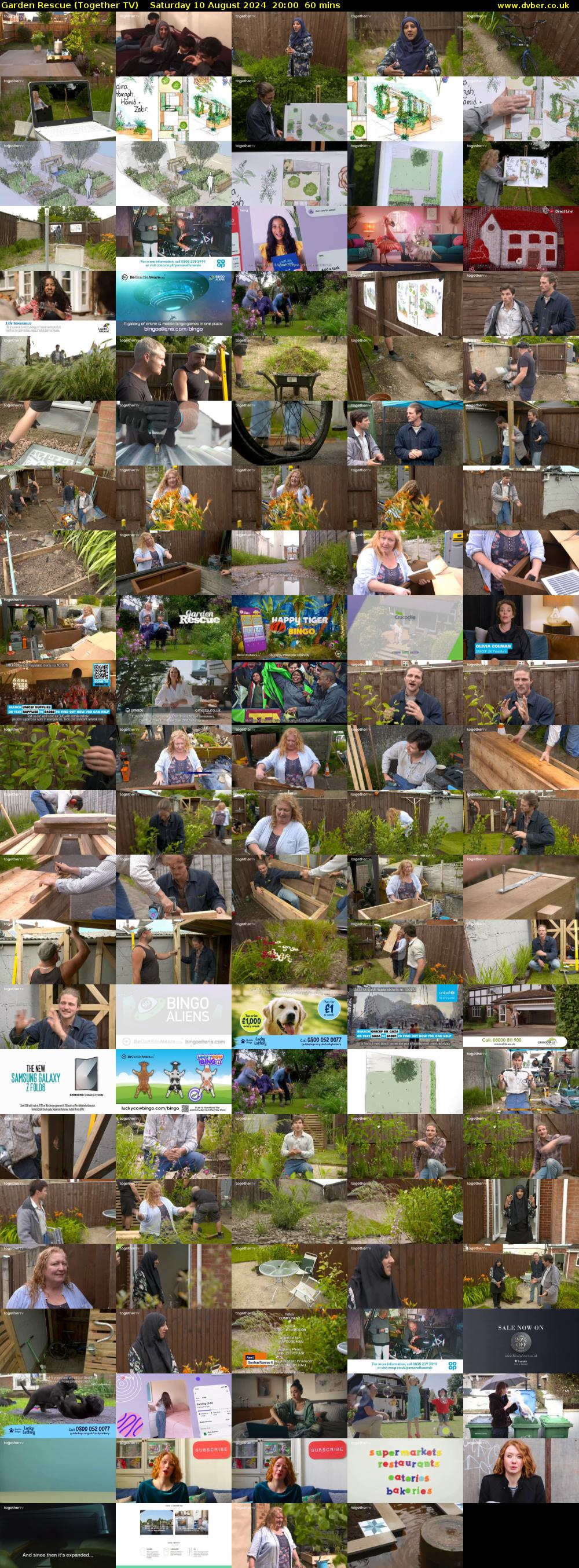Garden Rescue (Together TV) Saturday 10 August 2024 20:00 - 21:00