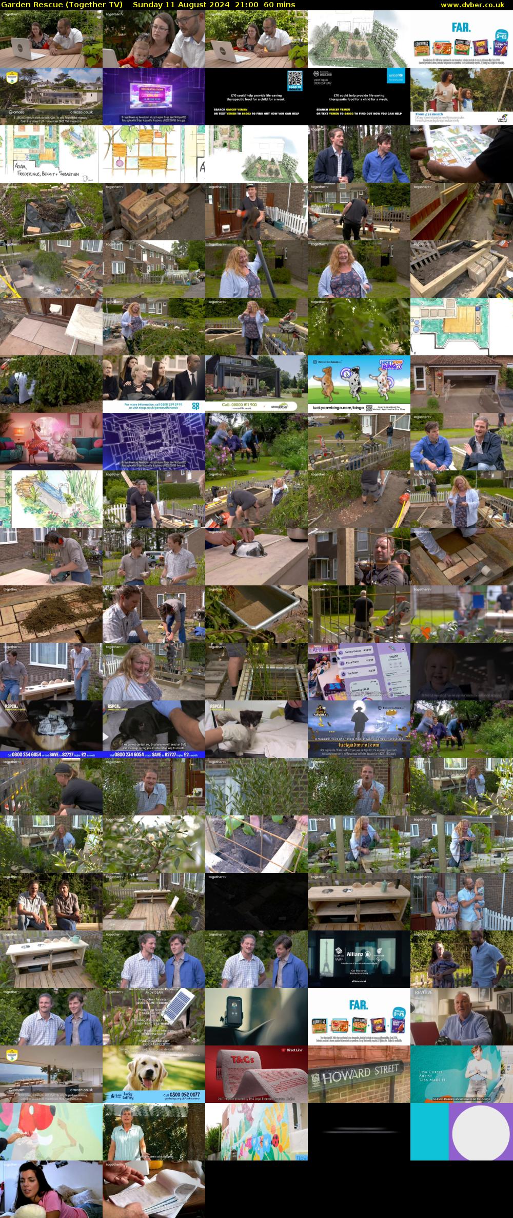 Garden Rescue (Together TV) Sunday 11 August 2024 21:00 - 22:00
