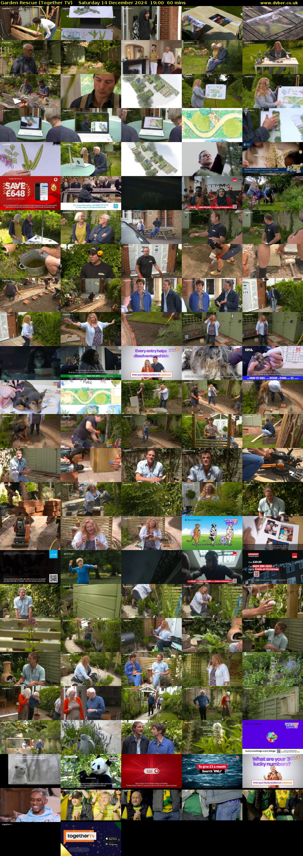 Garden Rescue (Together TV) Saturday 14 December 2024 19:00 - 20:00