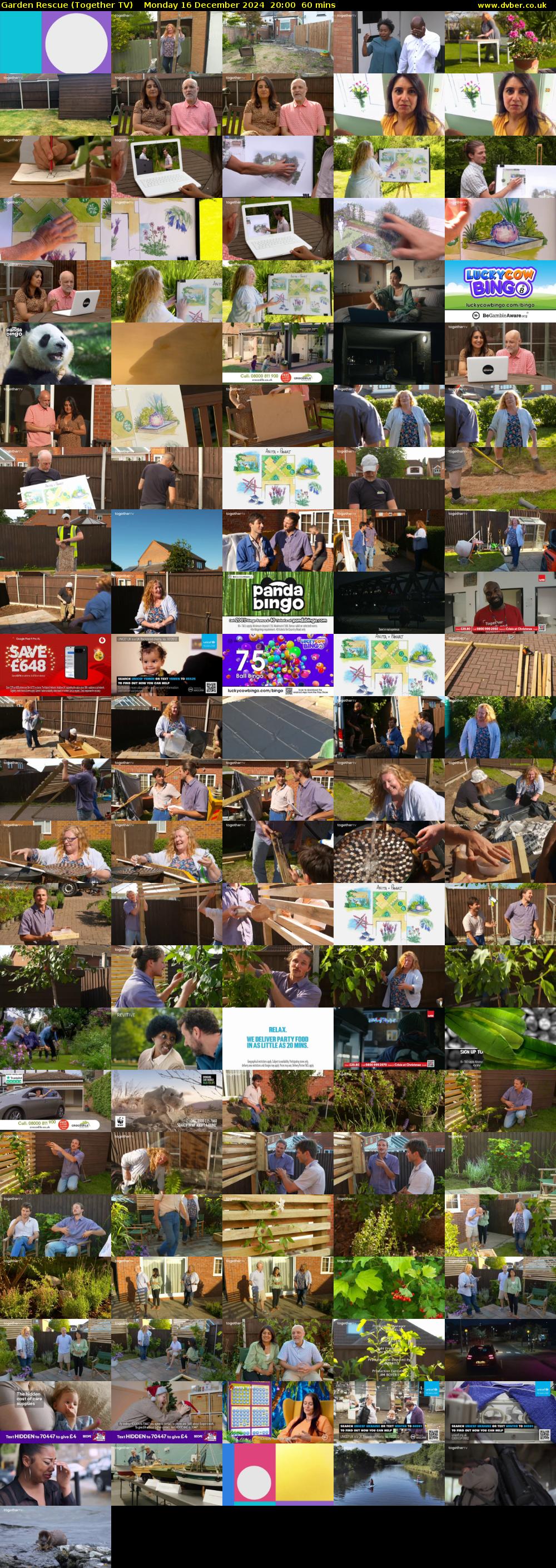 Garden Rescue (Together TV) Monday 16 December 2024 20:00 - 21:00
