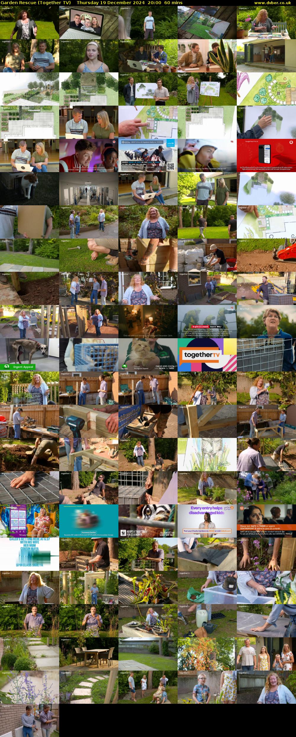 Garden Rescue (Together TV) Thursday 19 December 2024 20:00 - 21:00