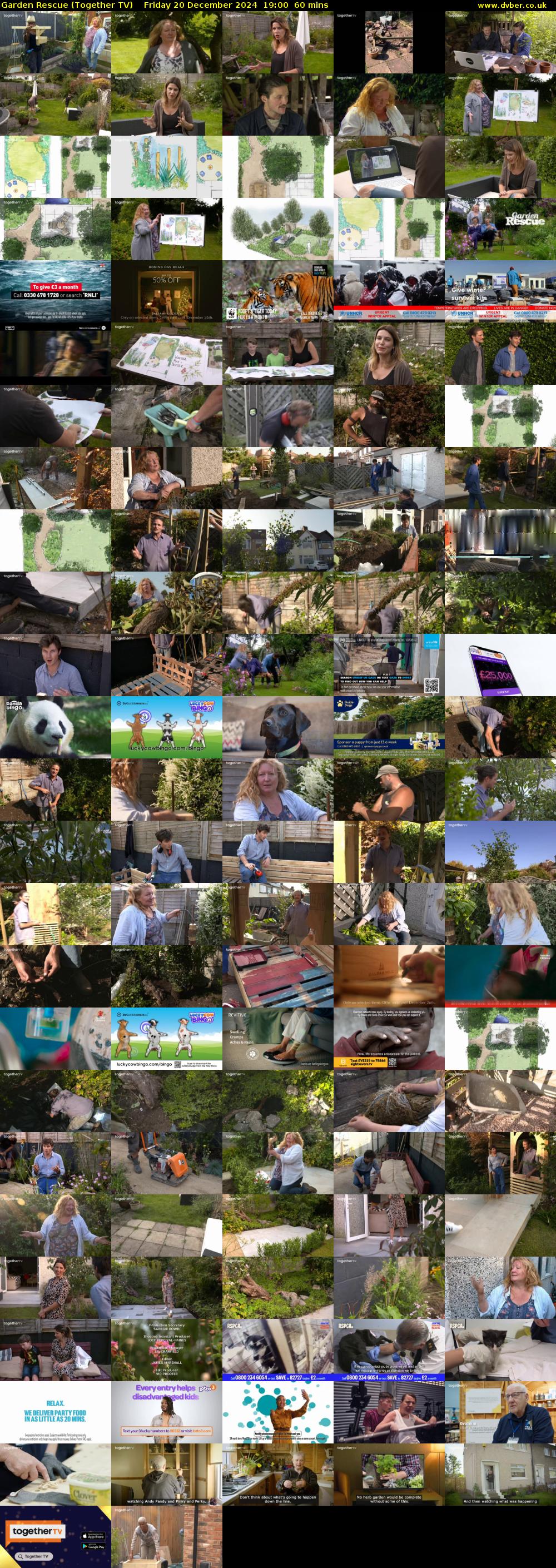 Garden Rescue (Together TV) Friday 20 December 2024 19:00 - 20:00