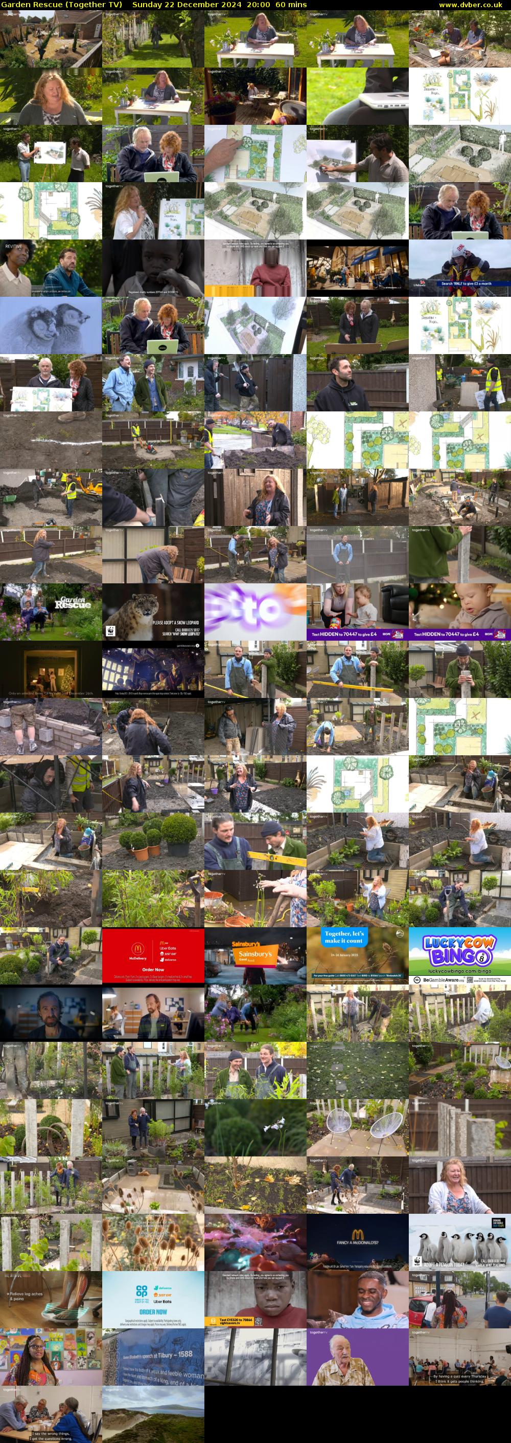 Garden Rescue (Together TV) Sunday 22 December 2024 20:00 - 21:00
