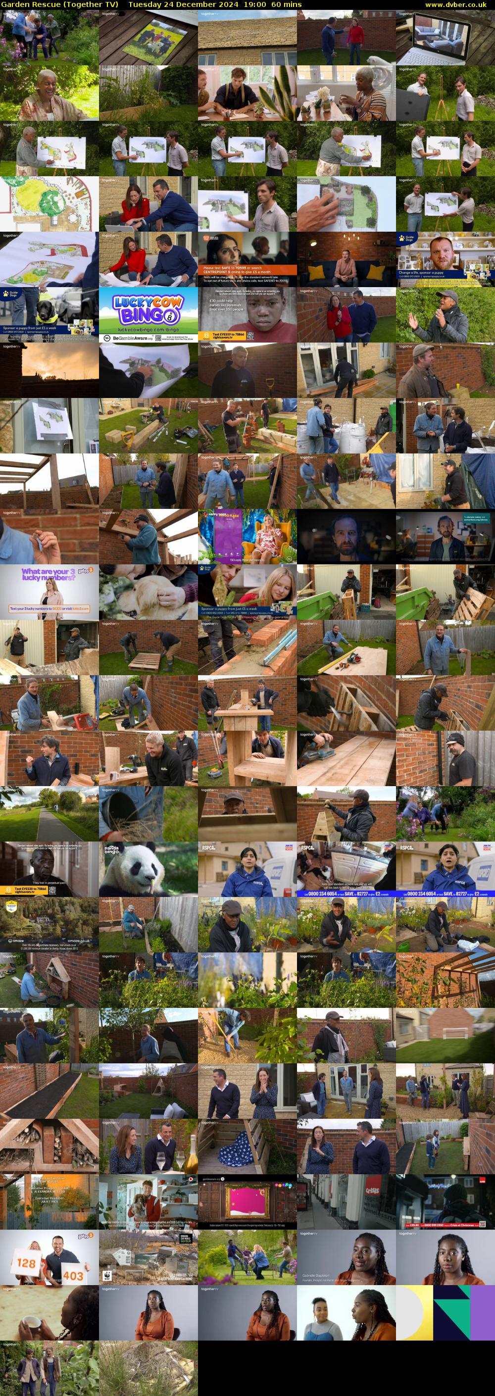 Garden Rescue (Together TV) Tuesday 24 December 2024 19:00 - 20:00