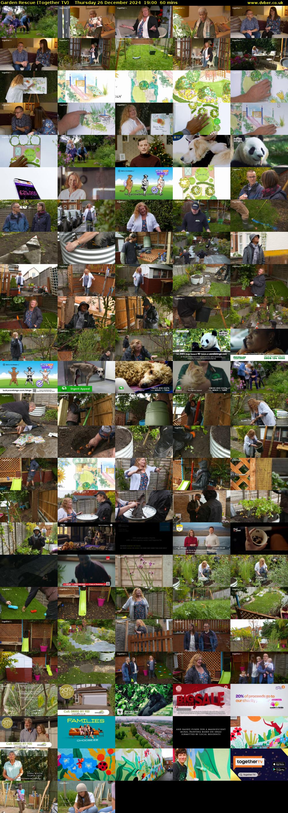Garden Rescue (Together TV) Thursday 26 December 2024 19:00 - 20:00