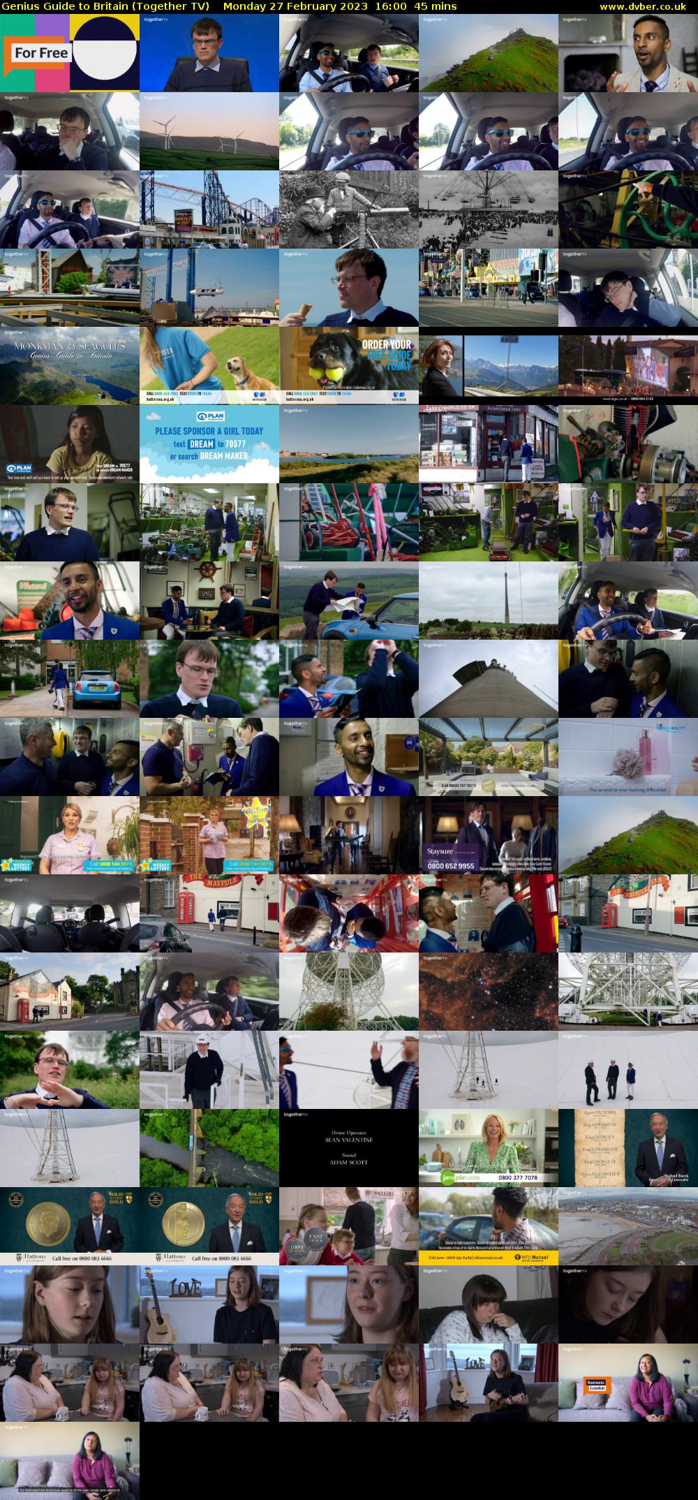 Genius Guide to Britain (Together TV) Monday 27 February 2023 16:00 - 16:45