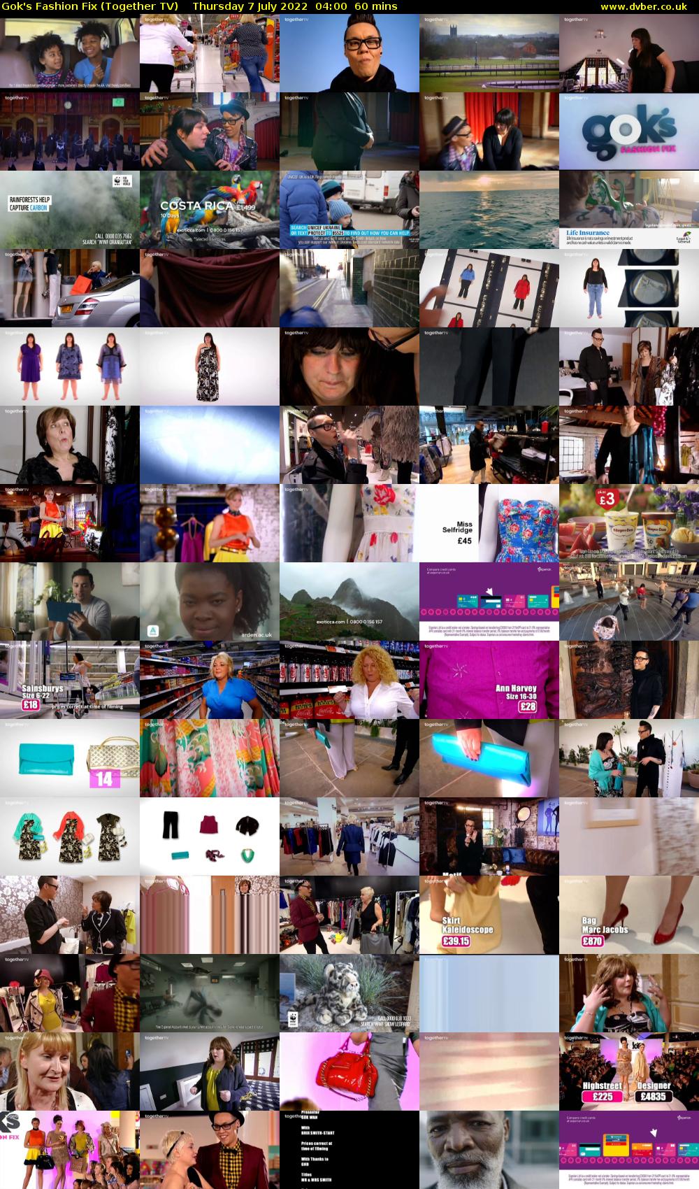 Gok's Fashion Fix (Together TV) Thursday 7 July 2022 04:00 - 05:00